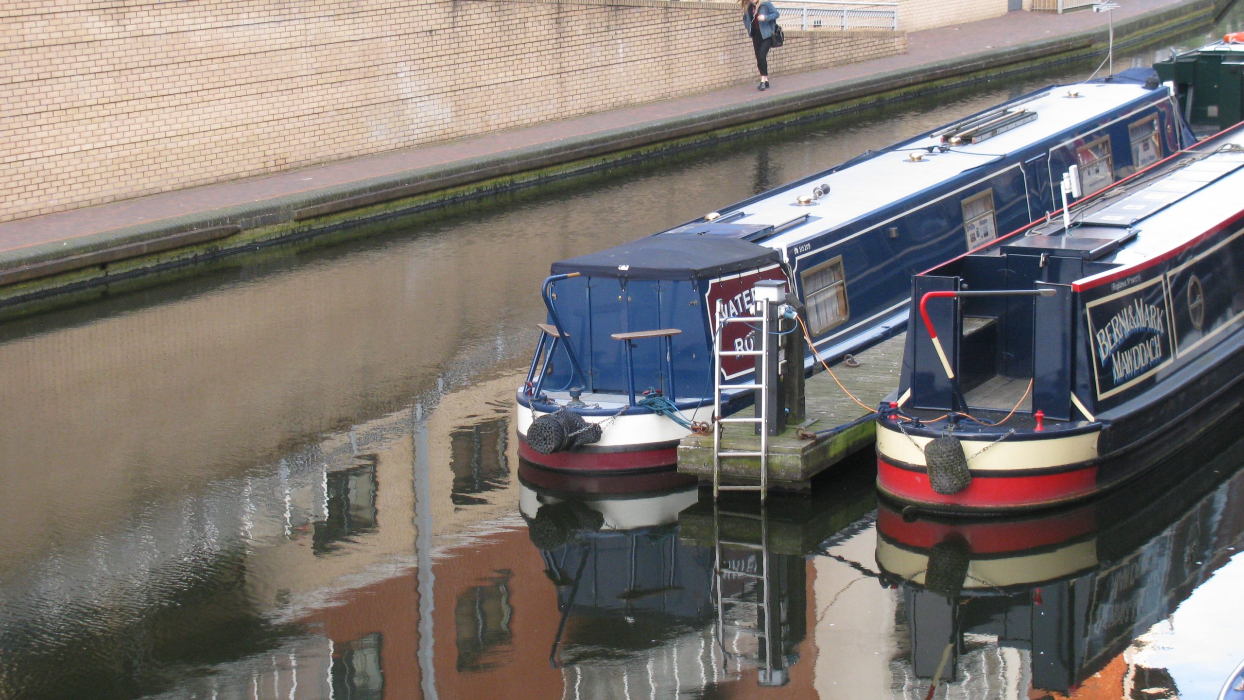 Waterway Routes moored on our Home Mooring at Sherborne Wharf