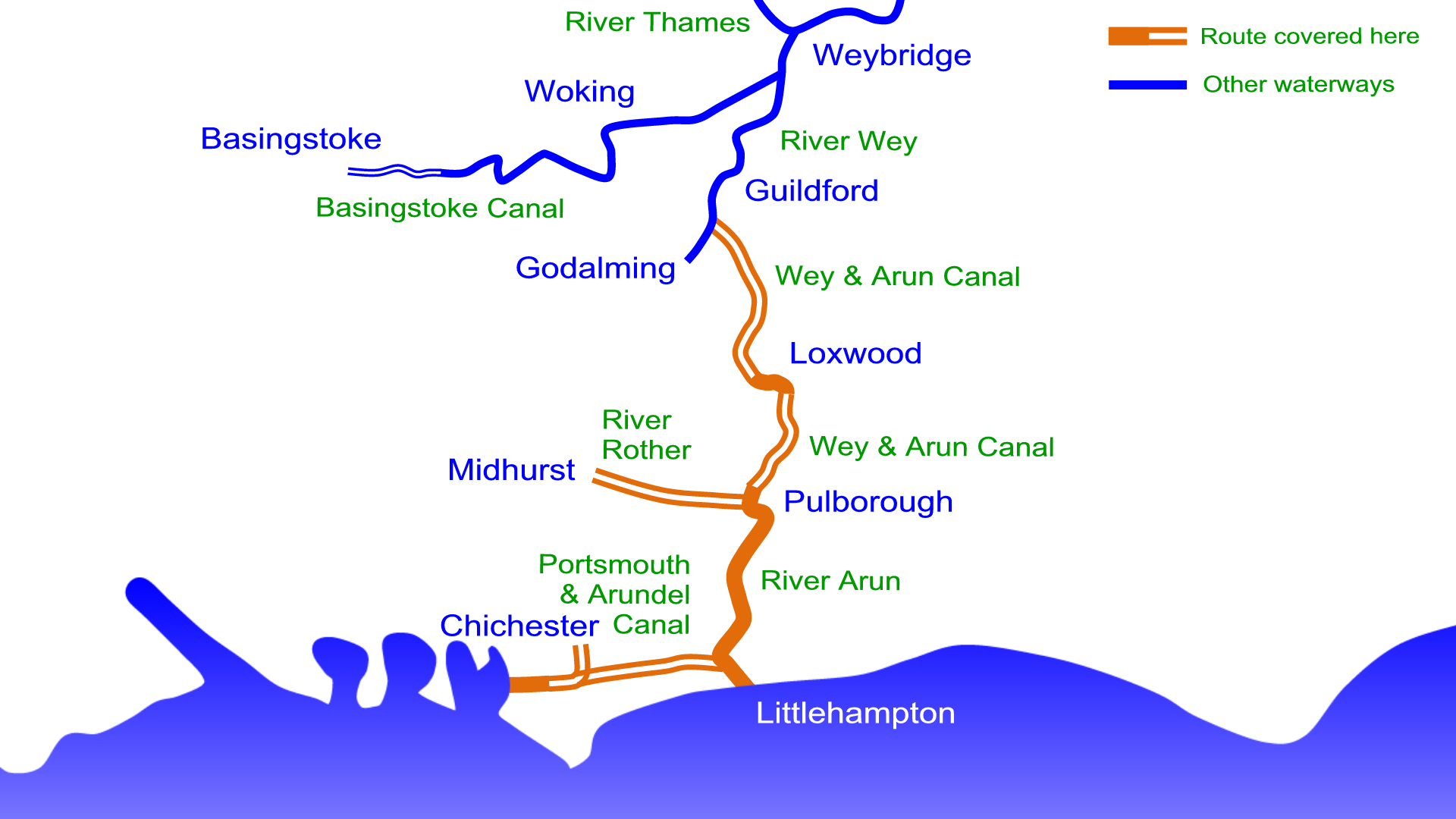 great canal journeys river wey