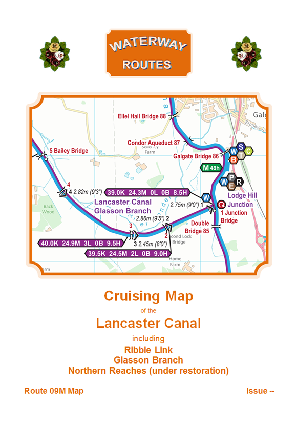 Lancaster Canal Maps – Waterway Routes