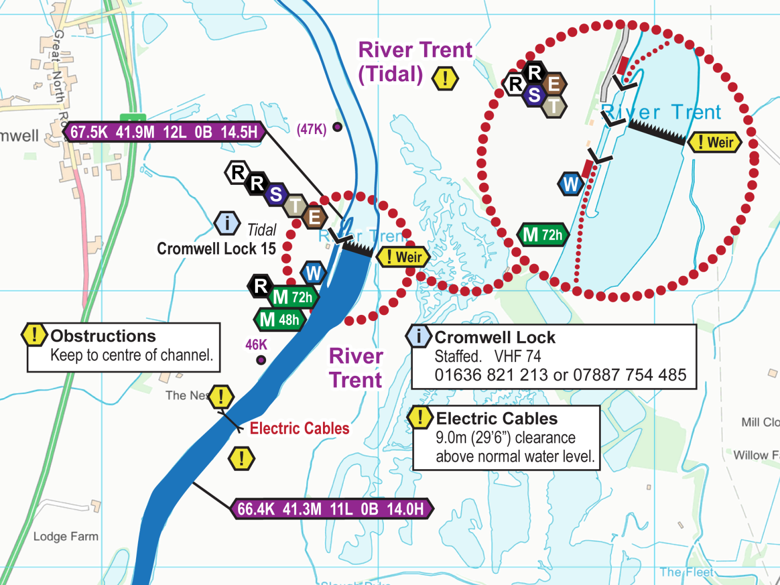 River Trent Maps Waterway Routes