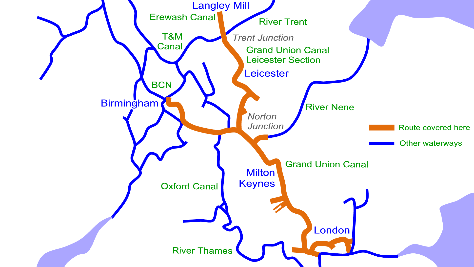 canal map journey planner