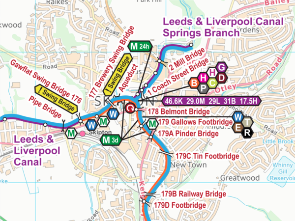 Leeds & Liverpool Canal Map for Download