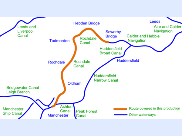 Rochdale Canal Map for Download - Image 2