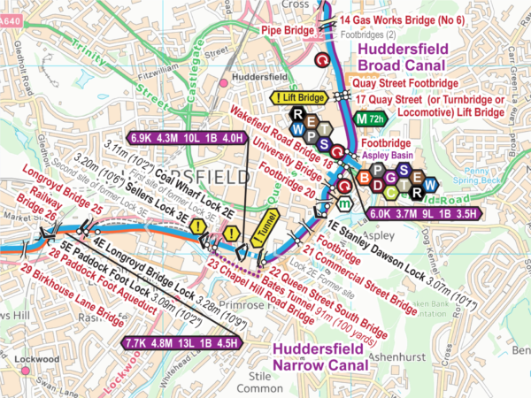 Huddersfield Canals Map for Download