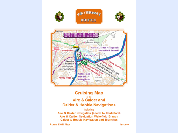 Aire & Calder and Calder & Hebble Navigations Map for Download - Image 3