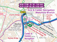 Aire & Calder and Calder & Hebble Navigations Map for Download