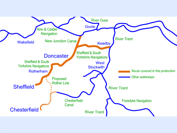 Sheffield & South Yorkshire Navigations Map for Download - Image 2