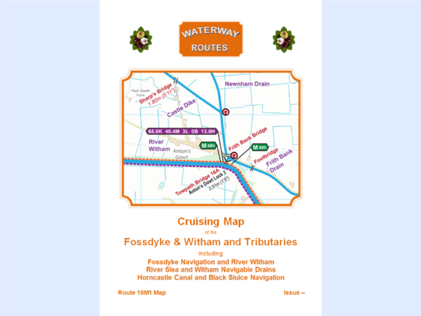 Fossdyke & Witham Navigation and Tributaries Map for Download - Image 3