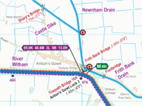 Fossdyke & Witham Navigation and Tributaries Map for Download