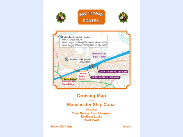Manchester Ship Canal Map for Download - Image 3