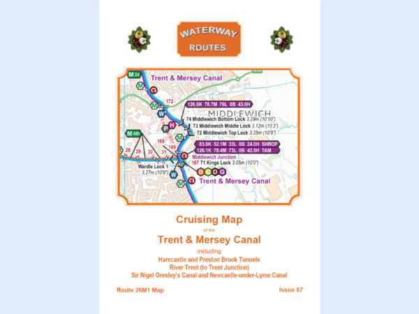 Trent & Mersey Canal Map for Download - Image 3