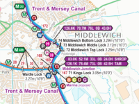 Trent & Mersey Canal Map for Download