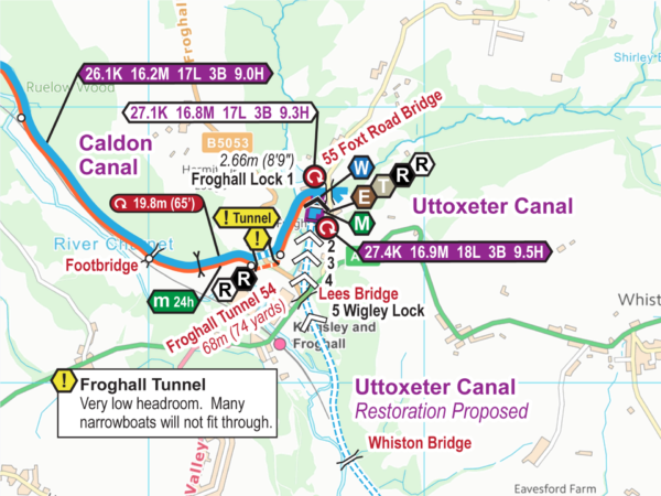 Caldon Canal Map for Download