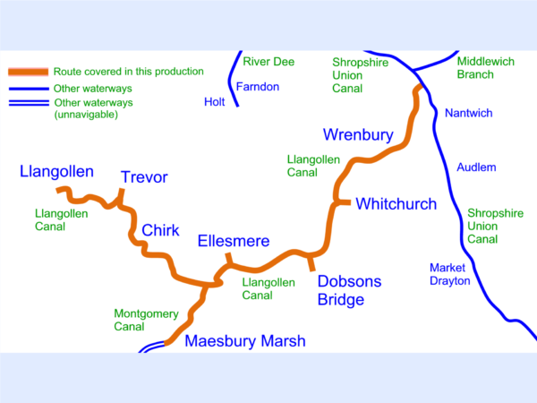 Llangollen Canal Map for Download - Image 2