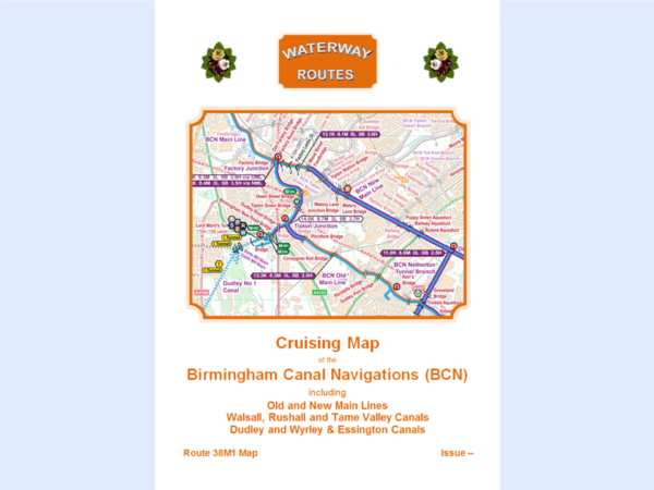 Birmingham Canal Navigations (BCN) Map for Download - Image 3
