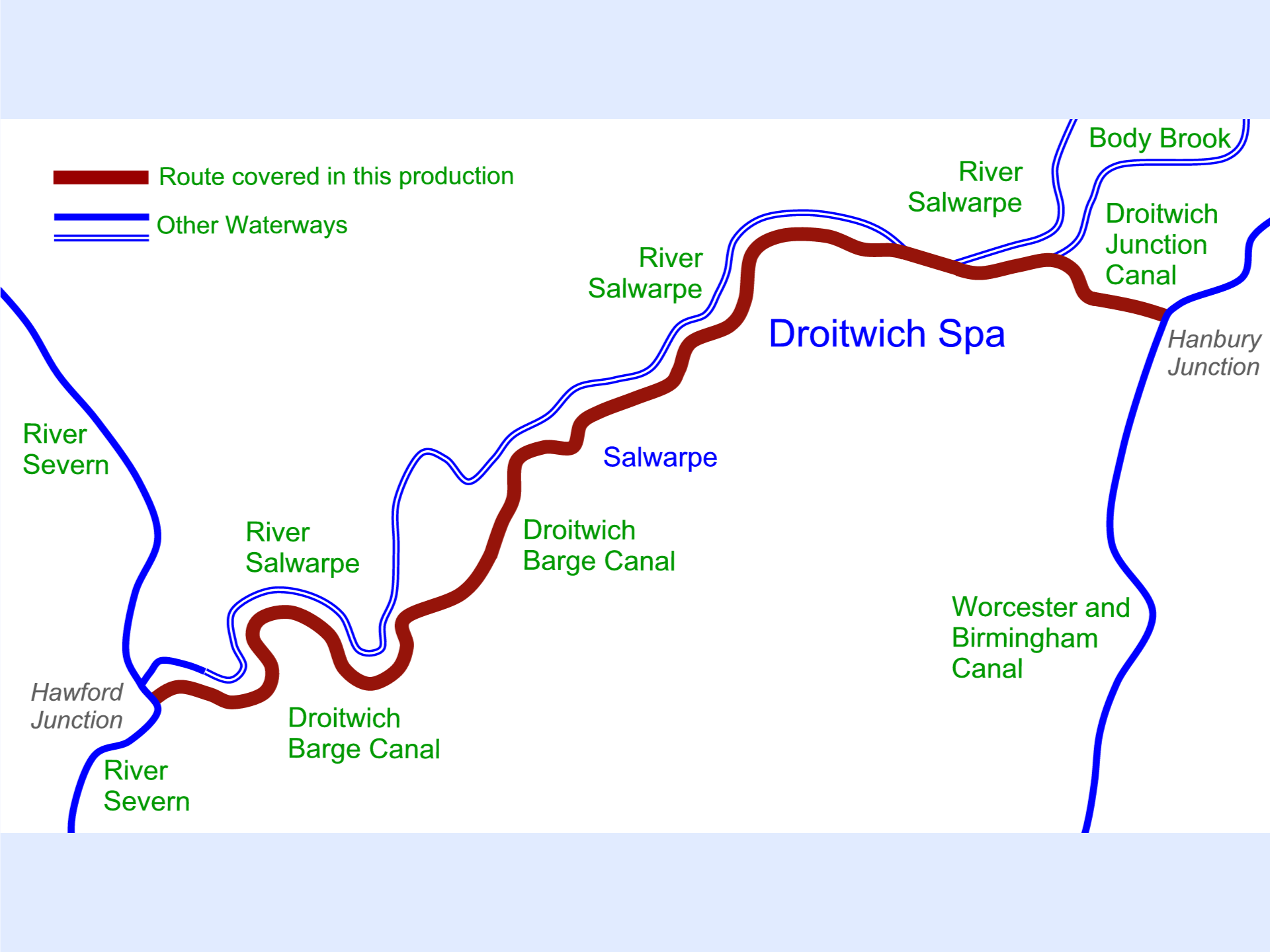 River Severn and Gloucester & Sharpness Canal Combined DVD Waterway