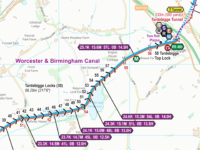 Worcester & Birmingham Canal Map for Download