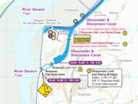 River Severn and Gloucester & Sharpness Canal Map for Download