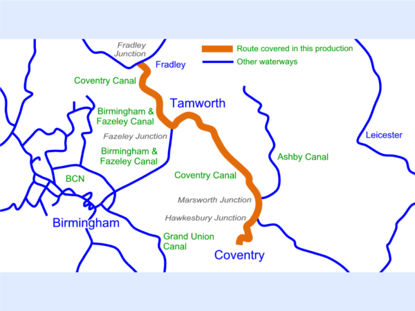 Coventry Canal Map for Download - Image 2