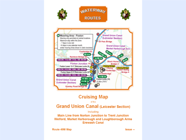 Grand Union Canal (Leicester Section) Map for Download - Image 3