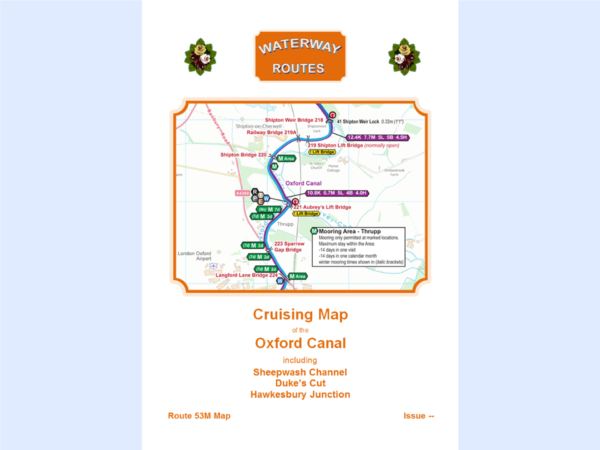 Oxford Canal Map for Download - Image 3