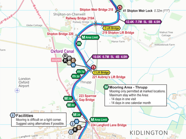 Oxford Canal Map for Download