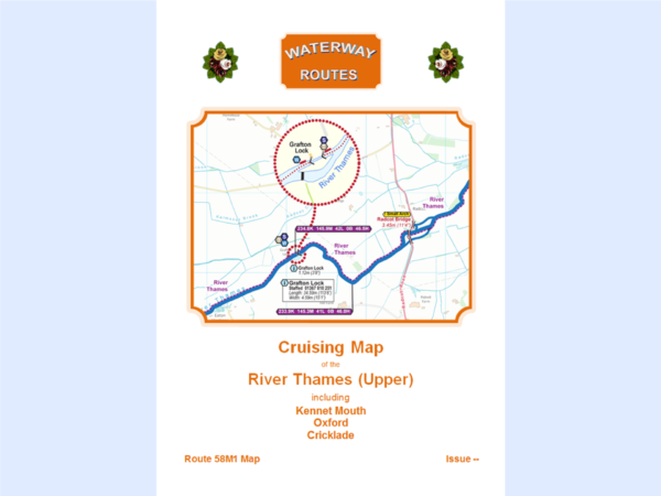 River Thames (Upper) Map for Download - Image 3