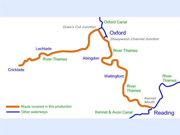 River Thames (Upper) Map for Download - Image 2