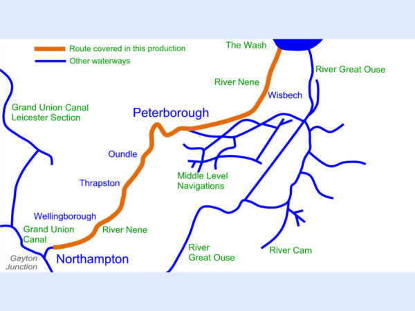 River Nene Map for Download - Image 2