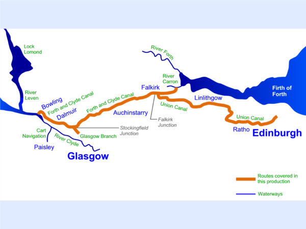 Forth & Clyde and Union Canals Map for Download - Image 2