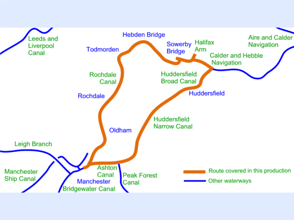 South Pennine Ring Map for Download - Image 2