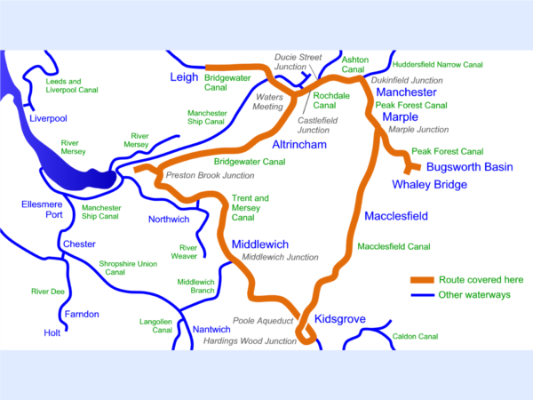 Cheshire Ring Map for Download - Image 2