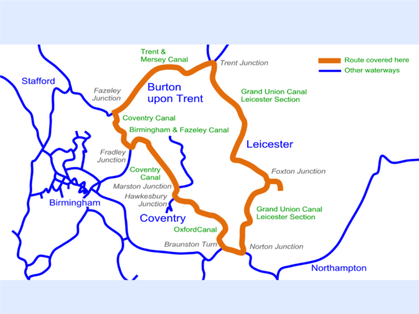 East Midlands (Leicester) Ring Map for Download - Image 2