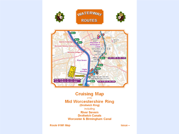 Mid Worcestershire (Droitwich) Ring Map for Download - Image 3