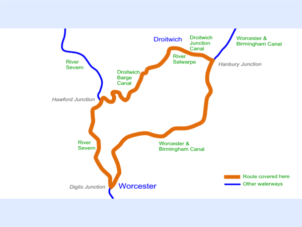 Mid Worcestershire (Droitwich) Ring Map for Download - Image 2